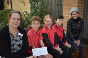 Wandin Yallock Primary School gives back to Healesville Hospital