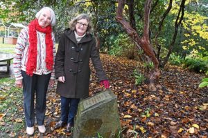 Looking back at the local garden in honour of the Queen’s coronation