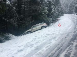 Police urge drivers to stay safe during snow season