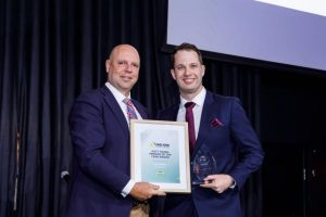 Trenchless technology leader honoured for his commitment to the innovative techniques