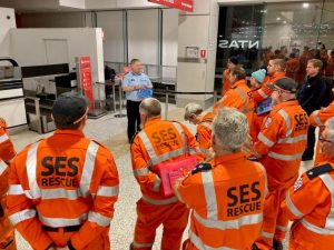 SES members head north to help with floods