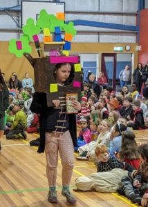 Healesville Primary School show off their Book Week costumes
