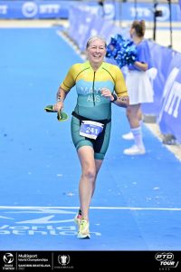 Chum Creek triathlete places bronze in world championships