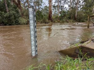 Campers advised to be aware of potential flooding