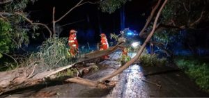 Thousands of homes without power