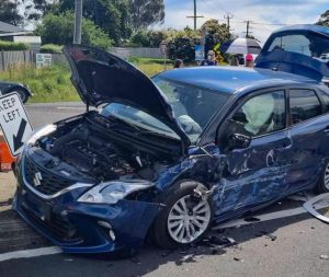 Three-way car collision in Yarra Glen