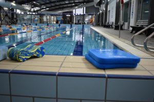 Sharp dive in kids knowing how to swim