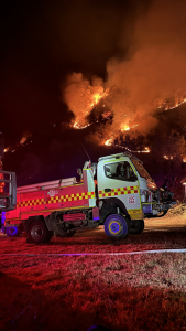 Healesville crews assist in major Flowerdale blaze