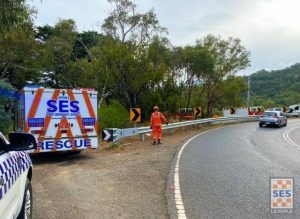 Motorcyclist carried back to safety after Yarra Glen crash