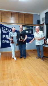 Warburton Bowls Club wrap up with awards