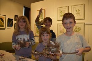 Crafty kids learn about Helmeted Honeyeater