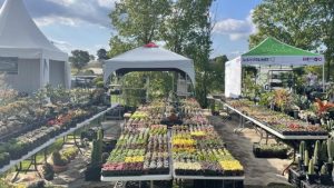 Supporting the Kids with Cancer Foundation at local plant fair and garden expo