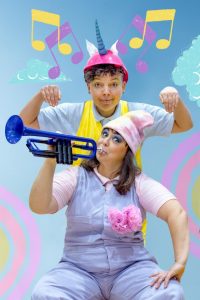 Aunty Bear and Zaza bring it for the kids