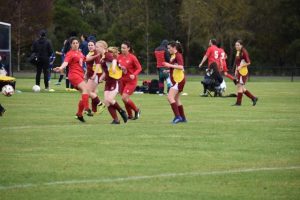 Healesville Soccer Club brave bad weather