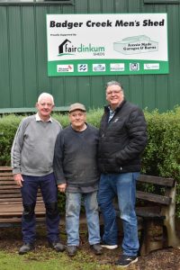 Badger Creek Men’s Shed Shine on