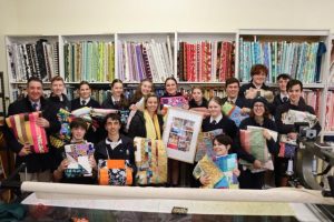 Billanook College students will hand deliver a quilted hug in Thailand