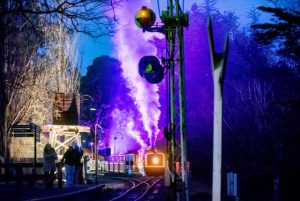 All aboard Train of Lights