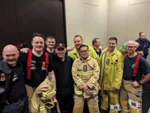 Firies proud of stair climb