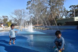 Perfect day for water play