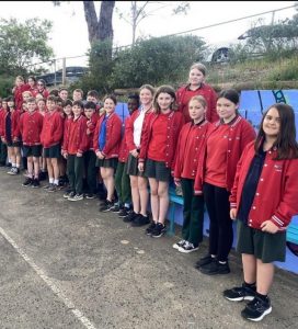 Healesville Primary School Grade 6 students leave their mark