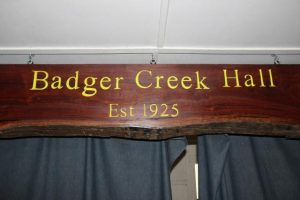 Badger Creek Community Hall Centenary Working Group