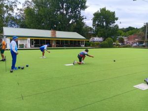 Back on the green