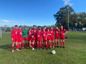 Some teams lost and some won from Heaelsville Soccer Club