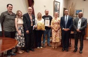 Ron Goding Excellence Award was given to Healesville Stockfeed and Farming Supplies