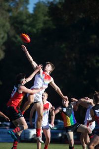 Yarra Glen smiled for netball and Healesville smiled for football an the Pride Cup