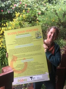 New deer fencing on display at Yarra Valley ECOSS