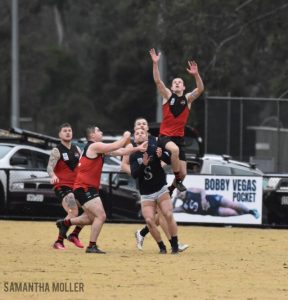 Yarra Glen did their best even though the recent flood relocated the game