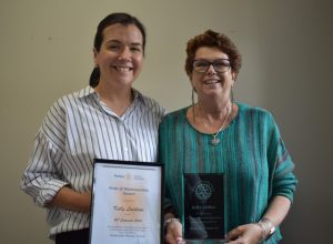Local teacher winning the Rotary award