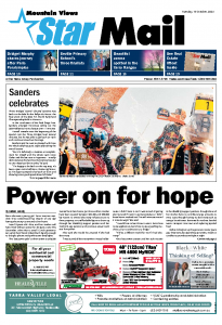 Mail – Mountain Views Star Mail – 15th October 2024