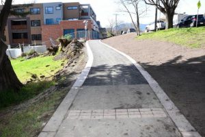 Historic pavers rebuilt and reinstalled