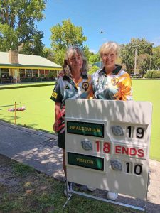 Ladies and mens pairs finals