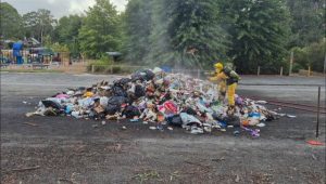 Rubbish truck fire in Healesville sparks e-waste, battery disposal reminder