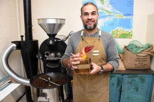 Love for coffee, Love for community, Love for an Australian wife