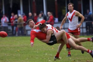 Healesville take a battering from Olinda