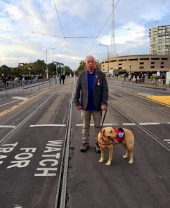 E-scooters hit veteran and dog nine times