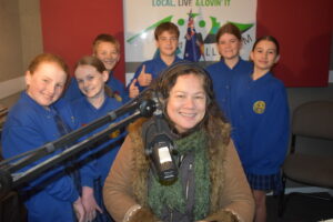 St Brigid’s students’ voices on air