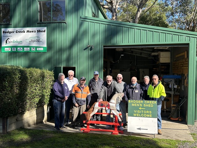 Badger Creek and District Men’s Shed opens to community members for one day