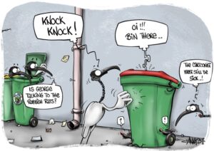 CARTOON: Knock, knock