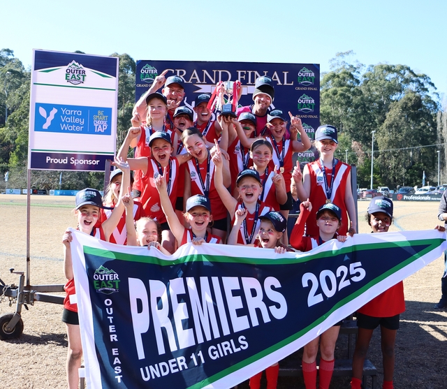 One more flag for Healesville Junior Football Club