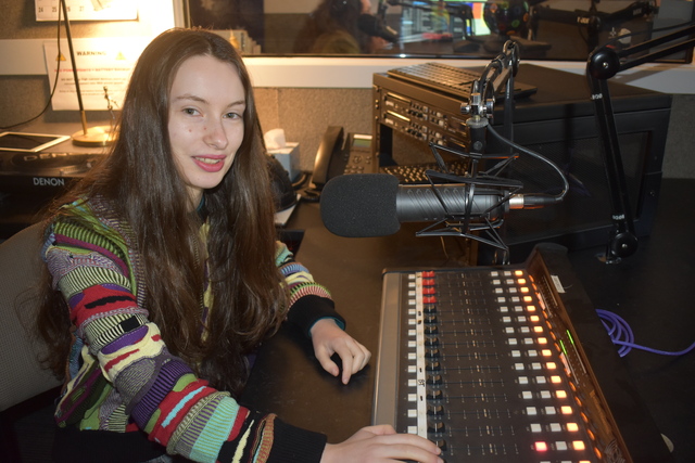 Young but experienced radio presenter Lara Fox