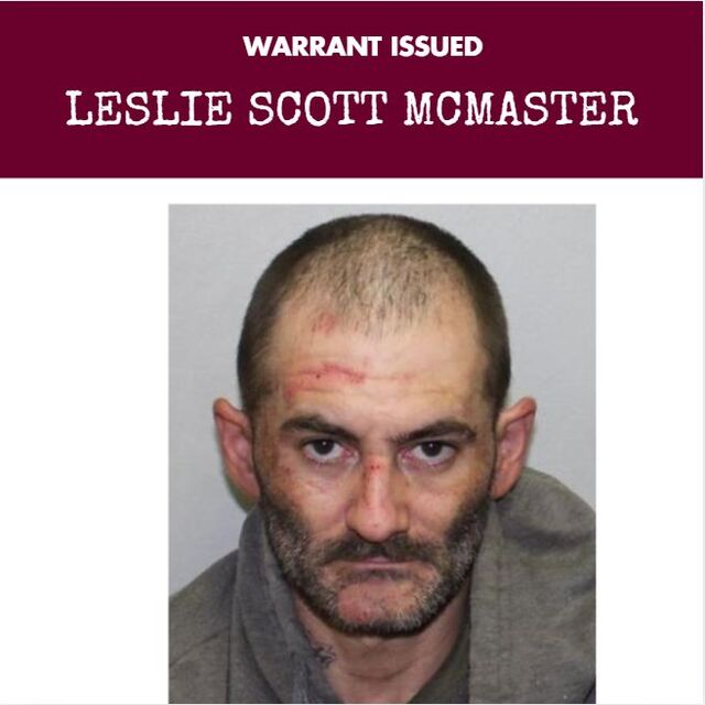 Police seeking Leslie Scott McMaster