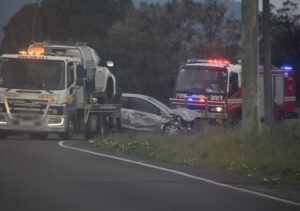 Two-vehicle collision on Melba Highway