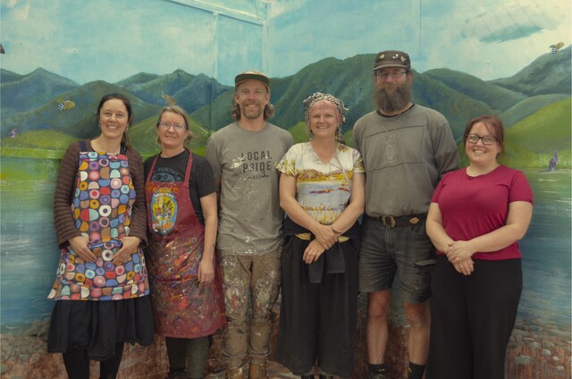 Creativity and community spirit moulded together in dynamic workshops for students