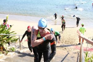 Age? Who cares: Yarra Glen triathlon star wins silver