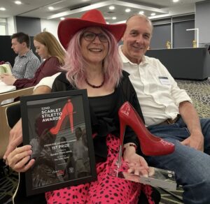 Healesville’s Sandra Thom-Jones wins the Scarlett Stiletto