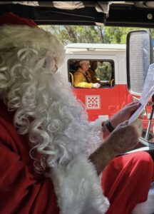 Santa sightings soon in Badger Creek